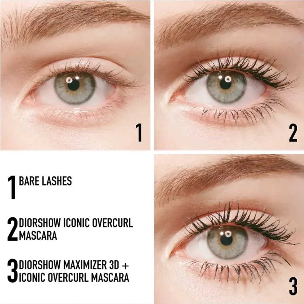 DIORSHOW 24h Buildable VolumeMascara Lash-by-Lash;90% Natural-Origin Ingredients